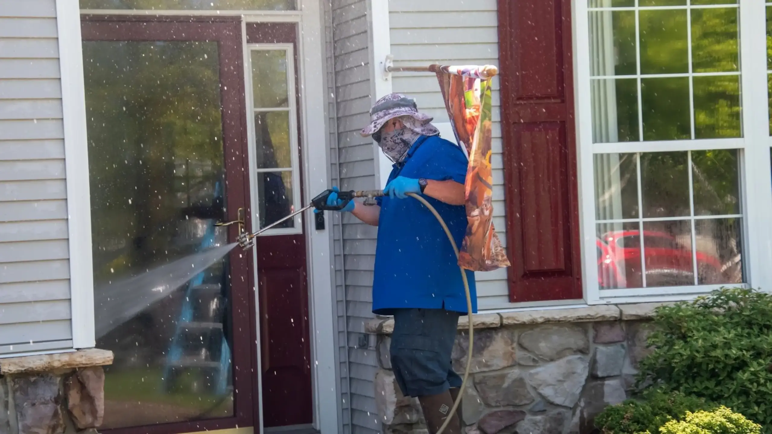 power wash house service